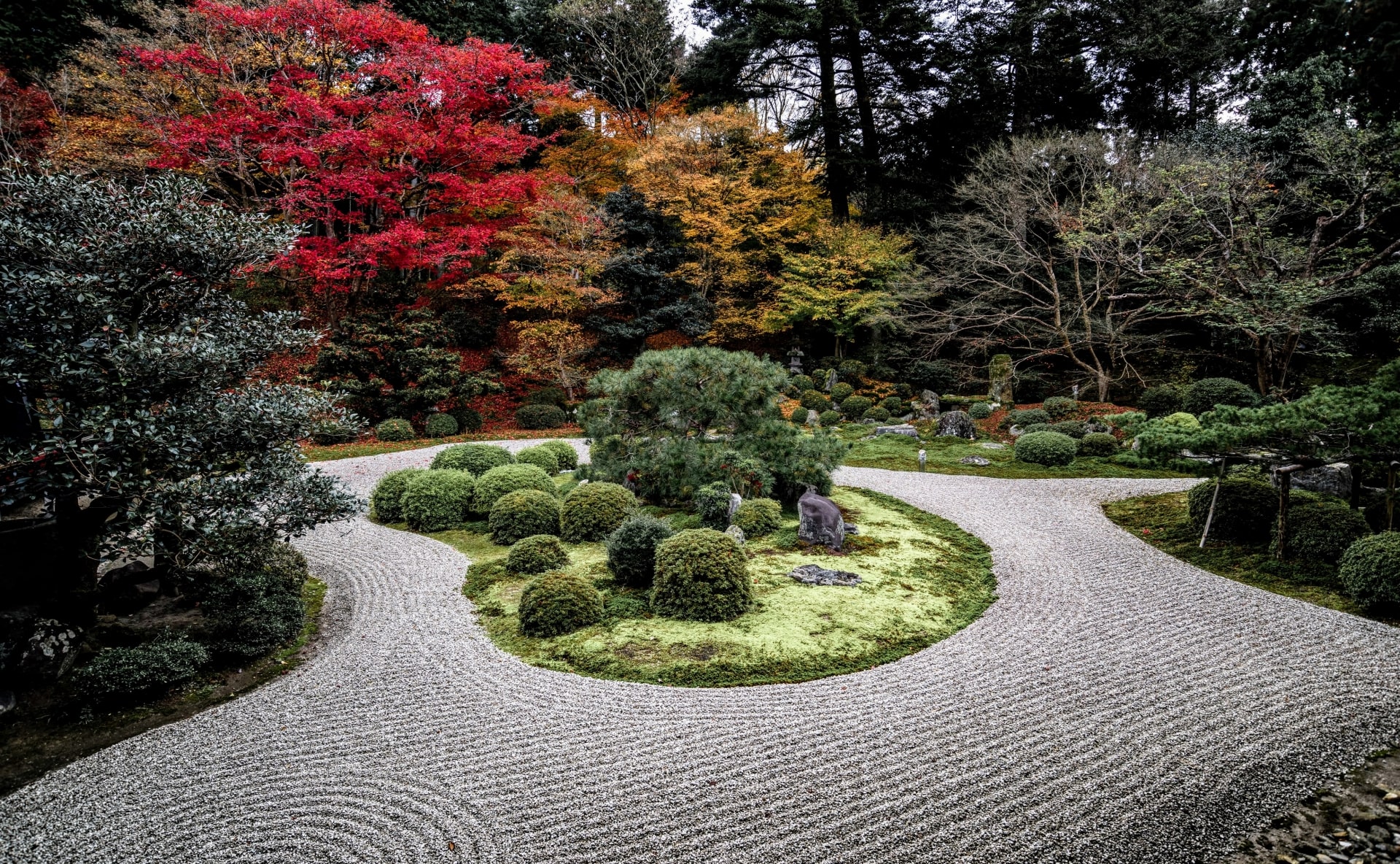 manshuin monzeki zen garden